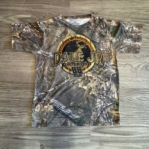 Dale Jr 88 NASCAR Realtree Camo T-Shirt Mens Medium Hendrick Racing